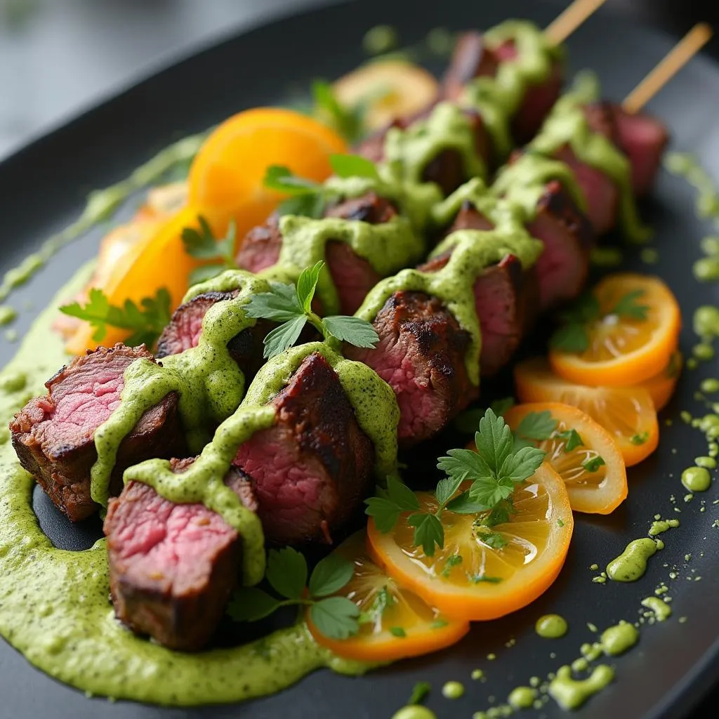 Kebab de cordero argentino